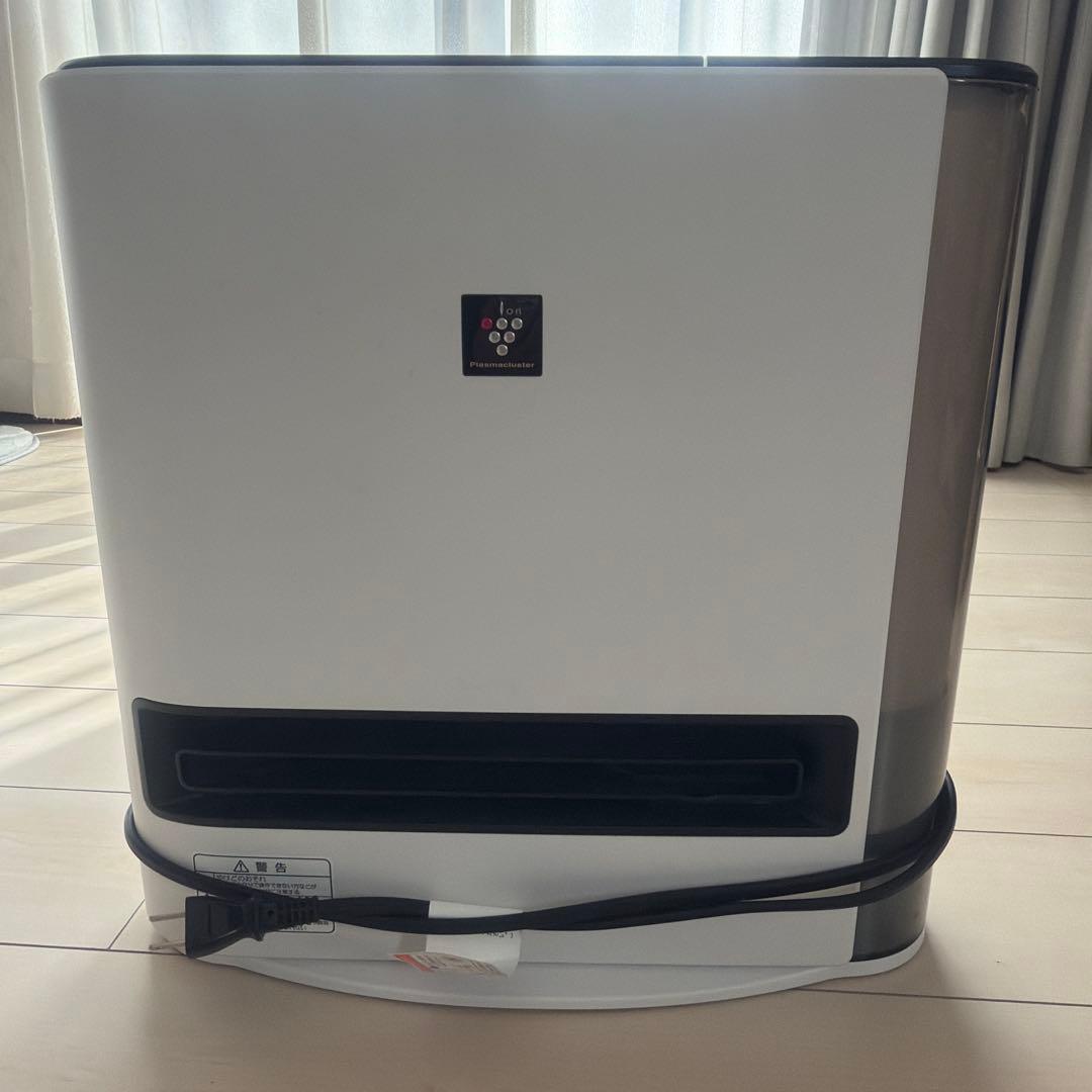 SHARP 加湿セラミックファンヒーター HX-RK12-W 2022年製 美品