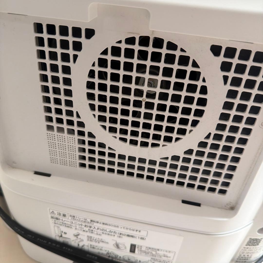 SHARP 加湿セラミックファンヒーター HX-RK12-W 2022年製 美品