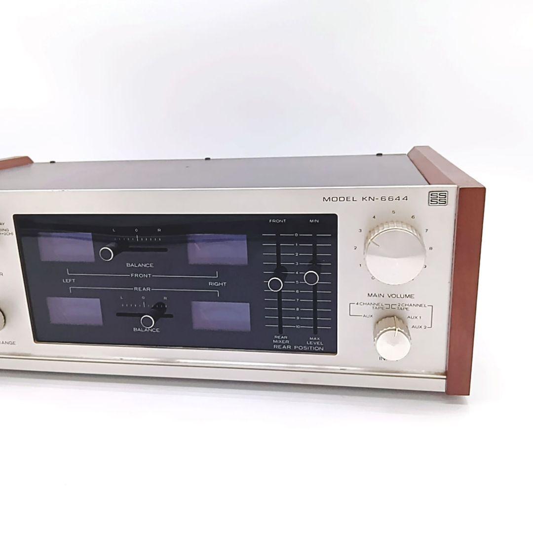 ヴィンテージ TRIO KN-6644 アンプ ー照明灯OK 1971年製