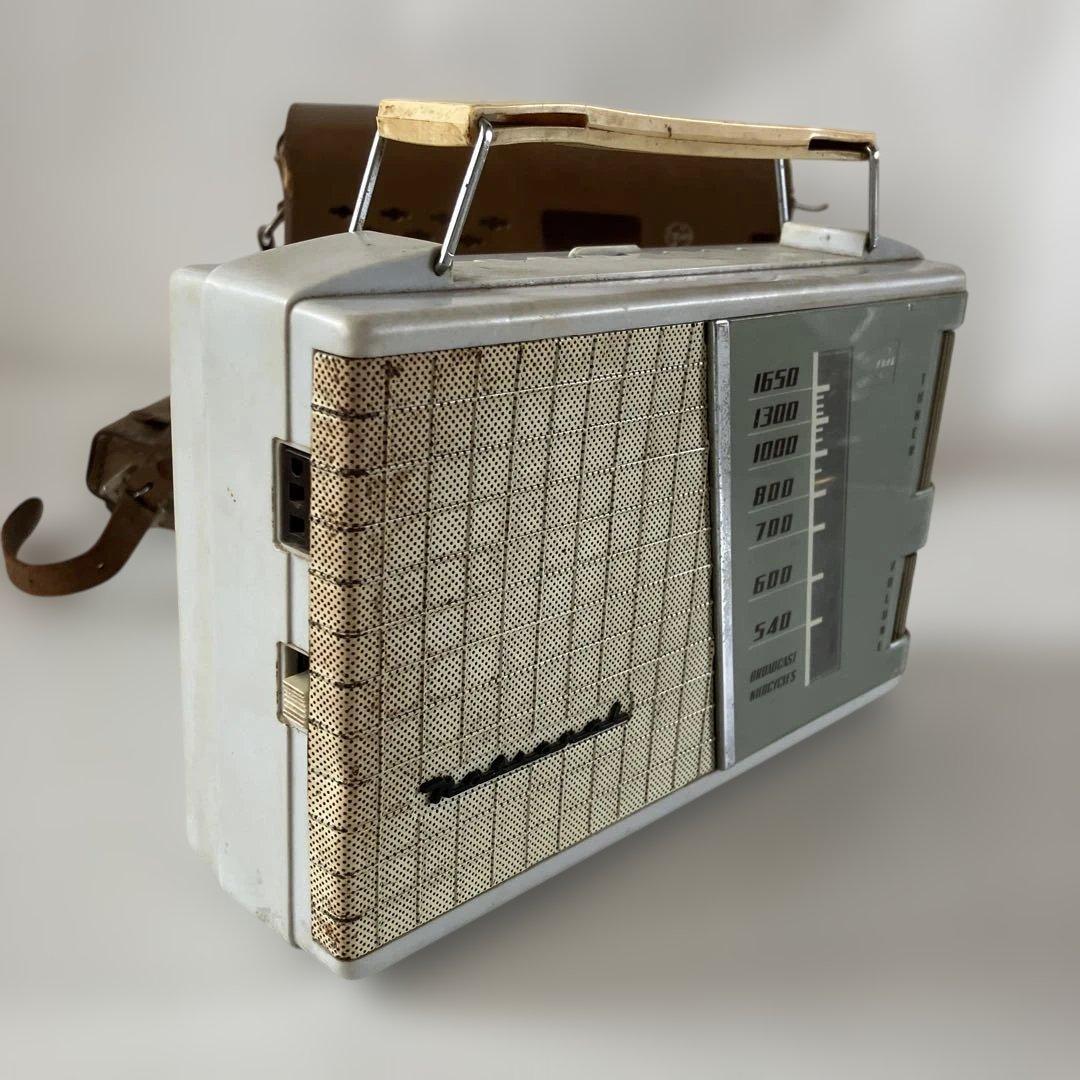 ナショナル　ラジオ　電池真空管