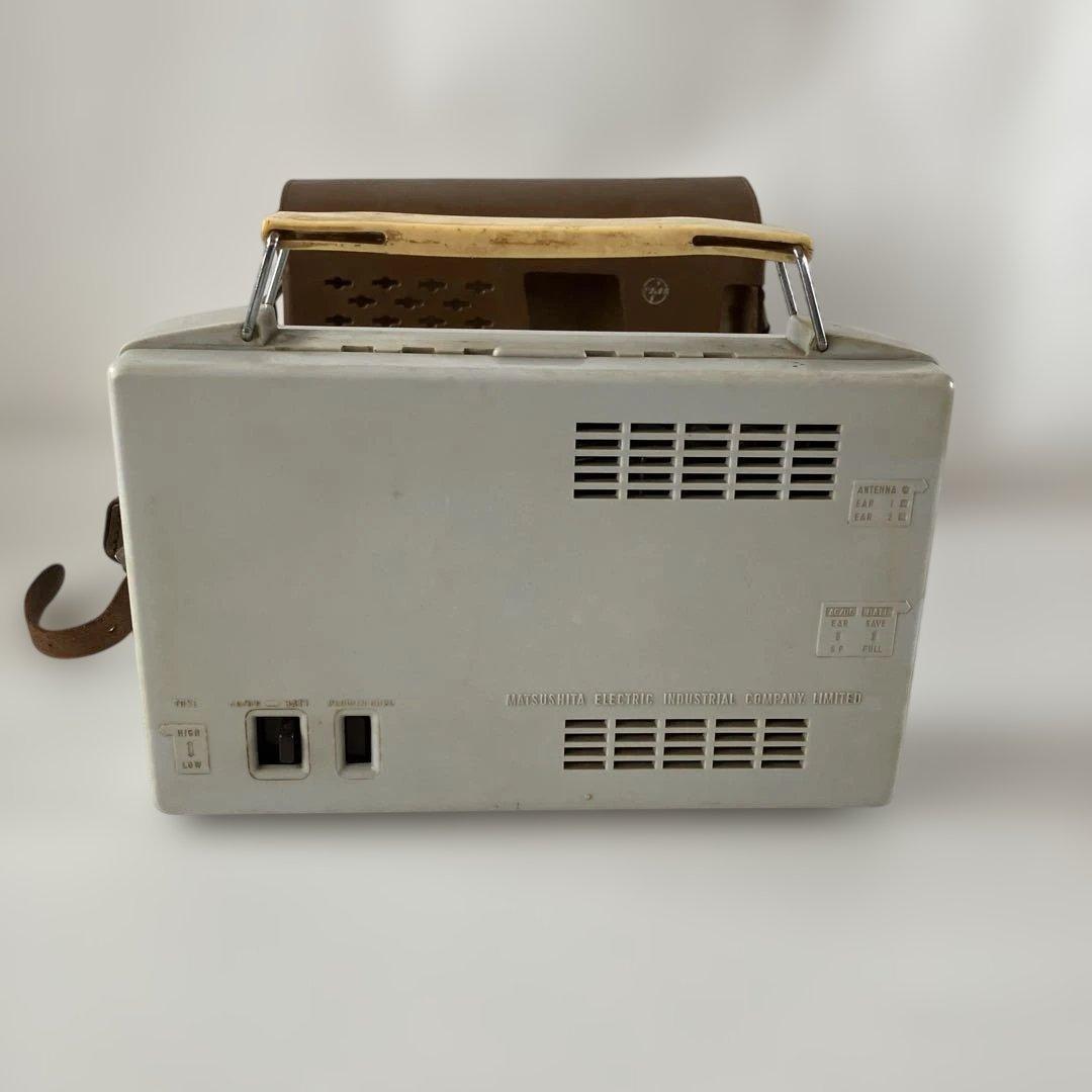 ナショナル　ラジオ　電池真空管