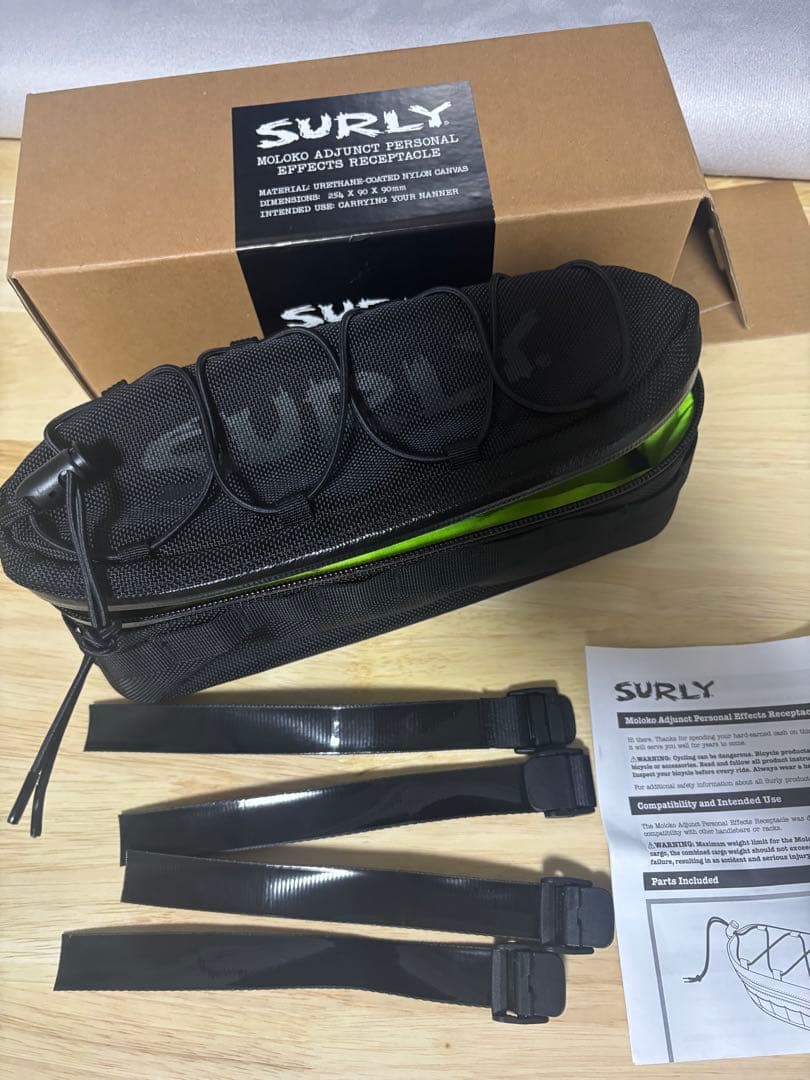 アクセサリー *SURLY* ape-moloko bag (black)