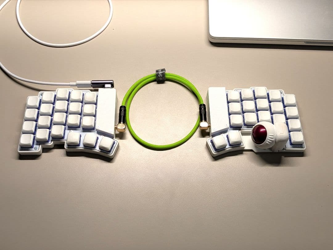 keyball39 keyballish39 mini 完成品 分割型キーボード