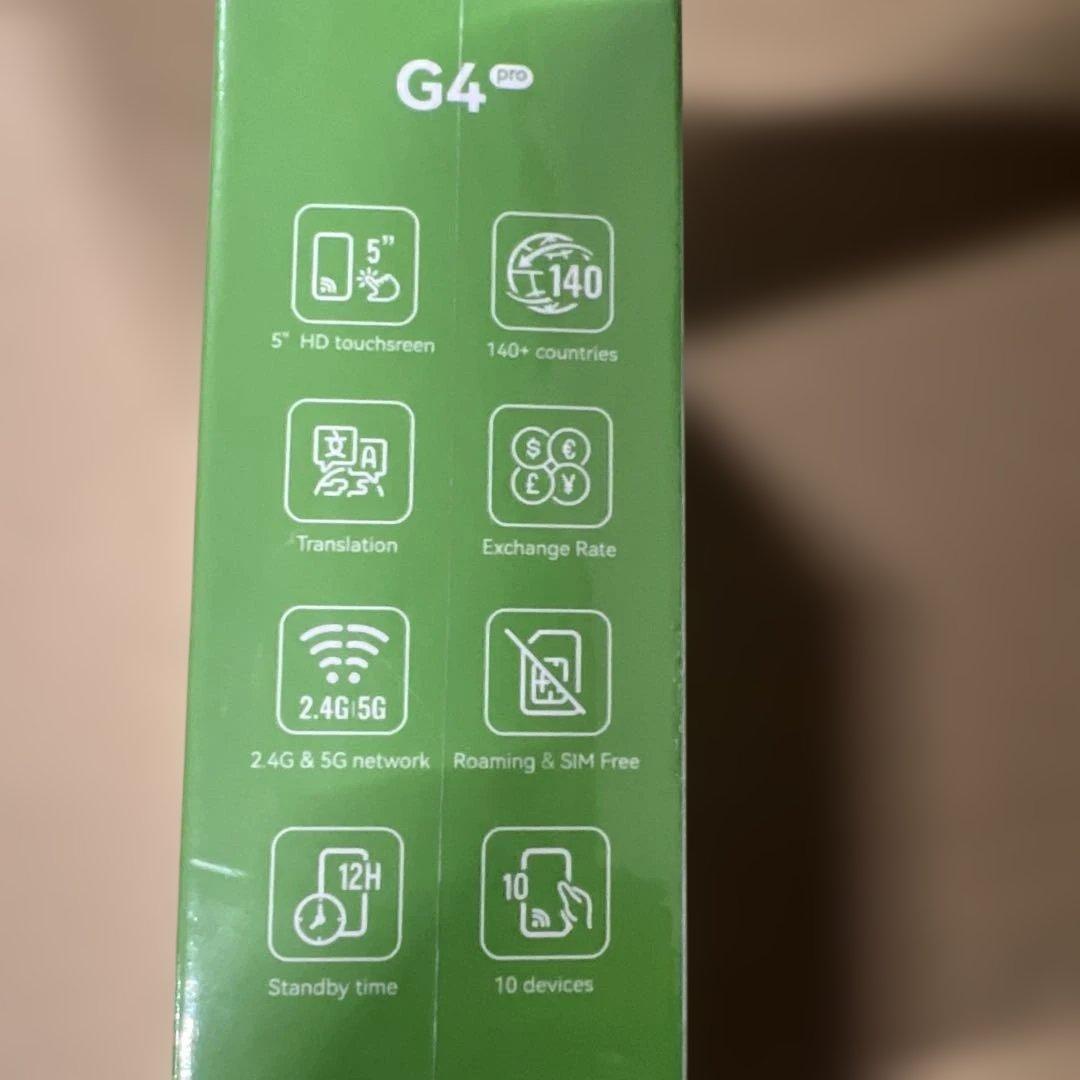 GlocalMe G4 Pro 4G対応 ポケットWiFi