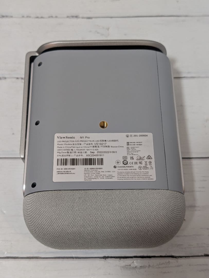 ViewSonic M1 Pro　モバイルプロジェクター