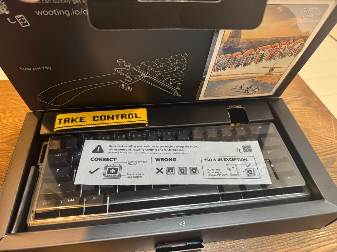 Wooting 60HE+ US配列 ラピッドトリガー