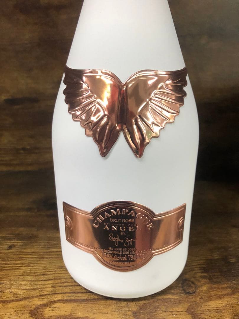 【値下げ可】ANGEL シャンパン ブリュット　ロゼ　ホワイト750ml 未開封