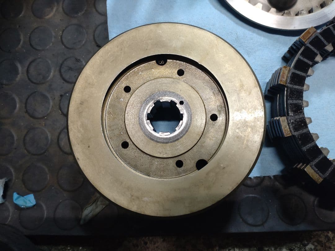 XJR400 クラッチハウジング一式 極上