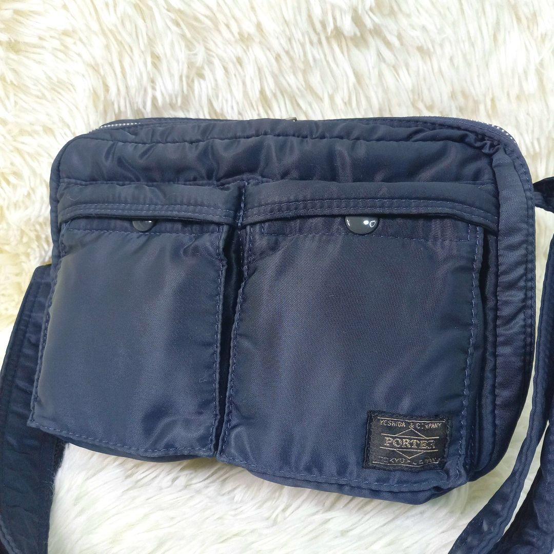 希少品✨ポーター タンカー ショルダーバッグ 斜め掛け アイアンブルー ネイビー