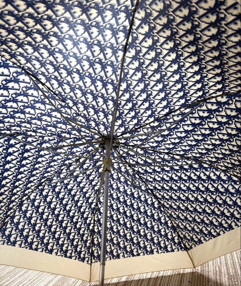 Christian Dior 折りたたみ傘 トロッター柄 雨傘