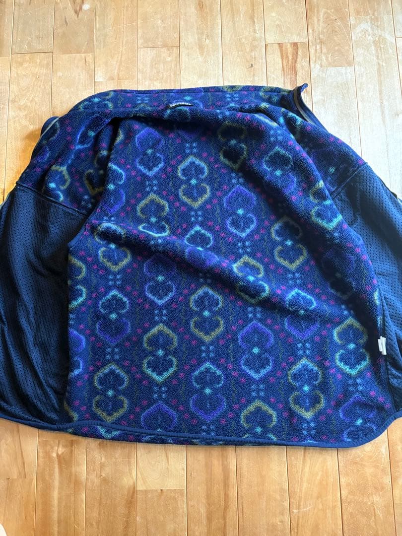 美品90s パタゴニア シンチラ フリース ベスト L スナップt タペストリー