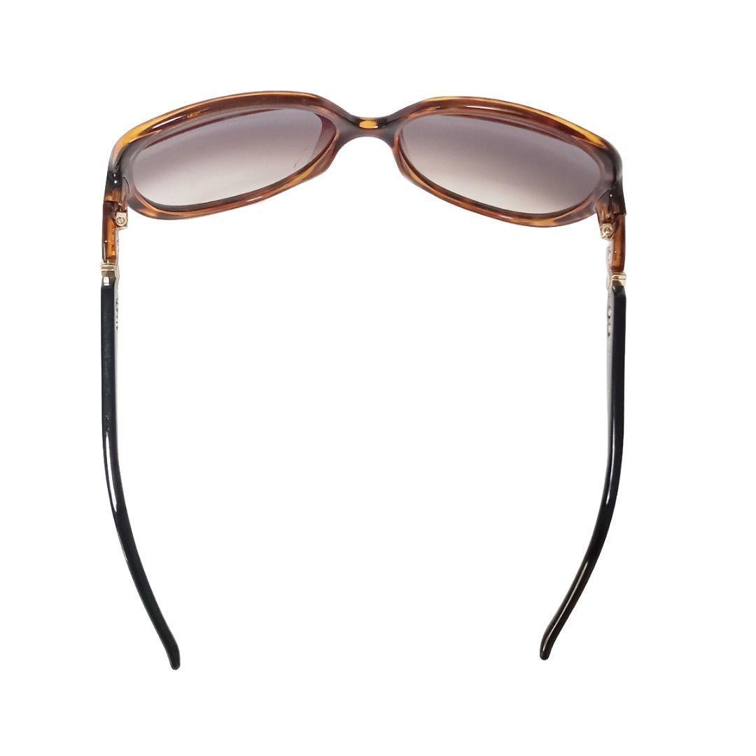 クリスチャンディオール サングラス ブラウン ゴールド べっ甲調 カナージュ