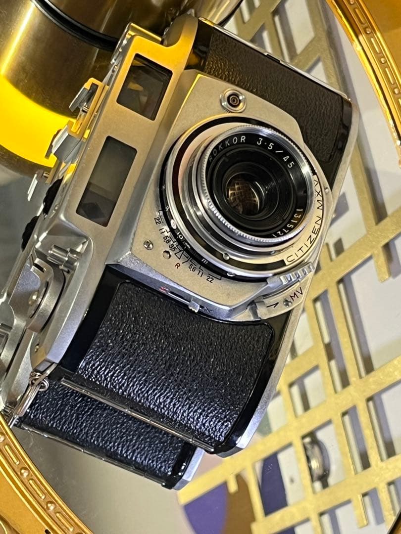 Minolta 'A'-2 レンズ：ROKKOR 45mm f3.5