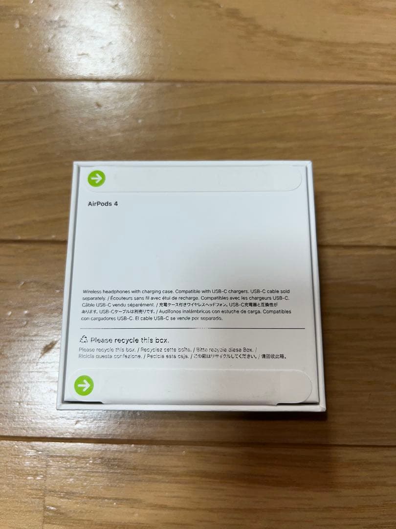 AirPods 4 本体 USB-C充電対応 ホワイト