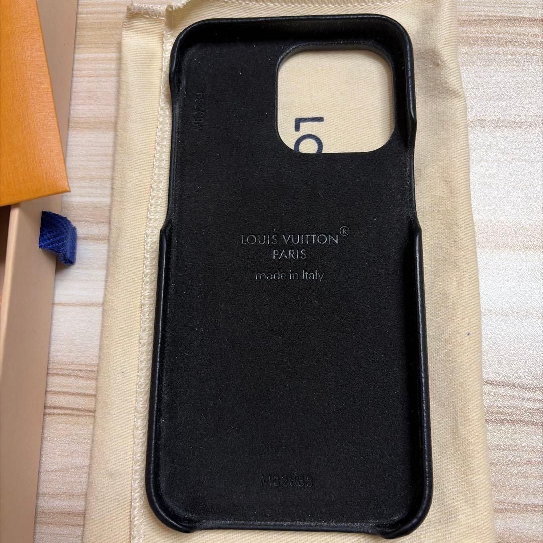 ✨極美品✨ルイヴィトン　iPhone15promaxケース　モノグラム　黒