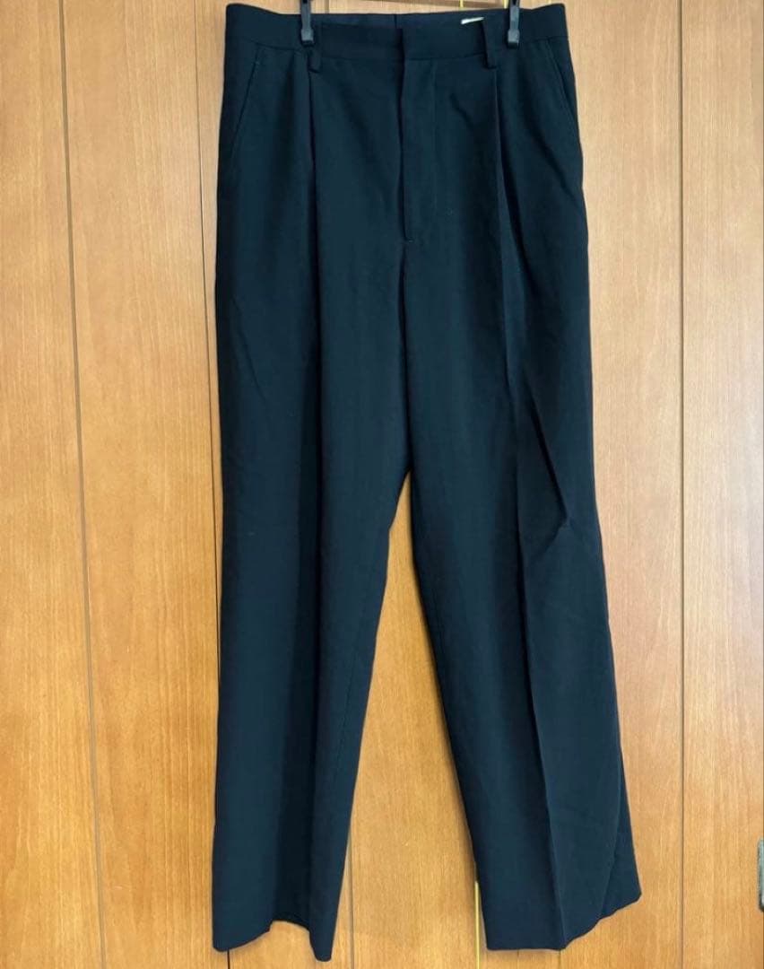 最終値下AURALEE HardTwist Wool ViyellaSlacks