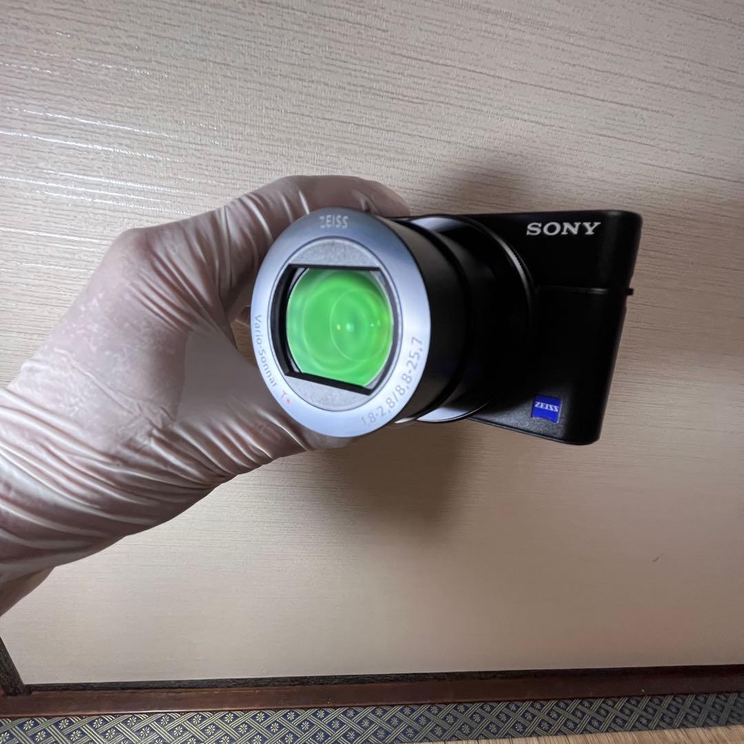 説明書変色のため値引き（超美品）64G sdカード付SONY RX100 III