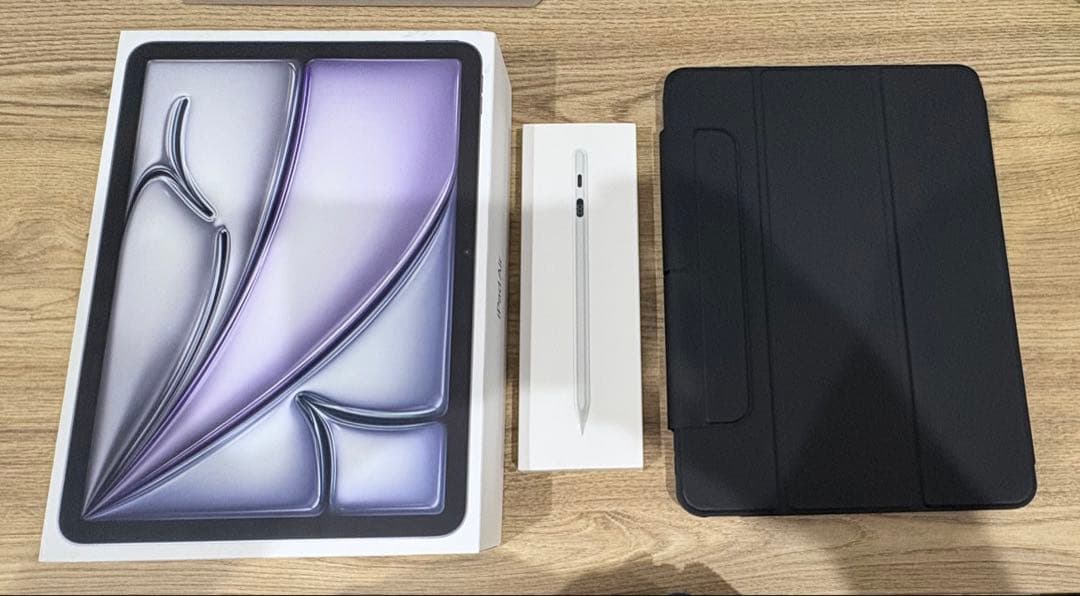 iPadair m2 WiFi 128GBスペースグレイ フィルム カバーペン付