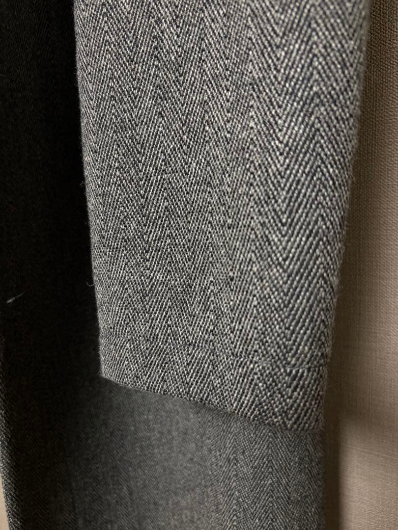 【最終価格】A.P.C. ダッフルコート グレー（ヘリンボーン調） フランス製