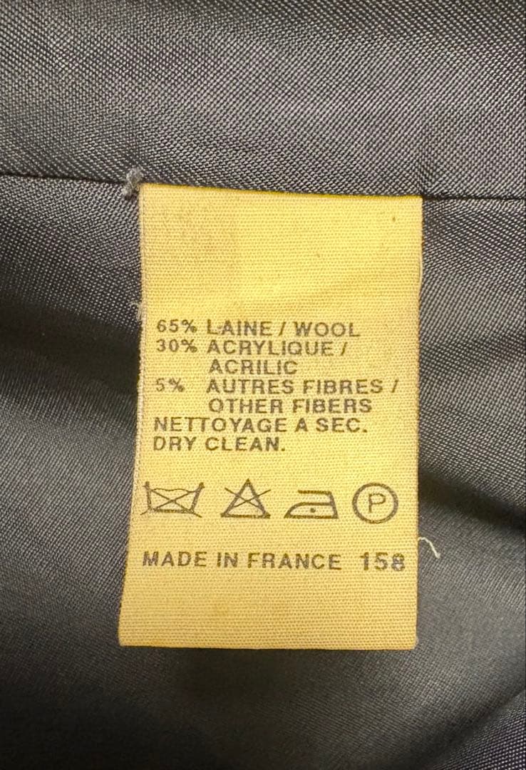 【最終価格】A.P.C. ダッフルコート グレー（ヘリンボーン調） フランス製