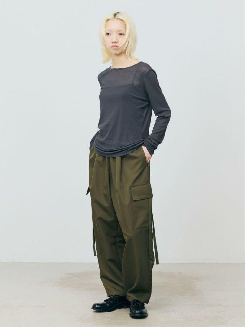 【MARMARMAR】テーパードカーゴパンツ