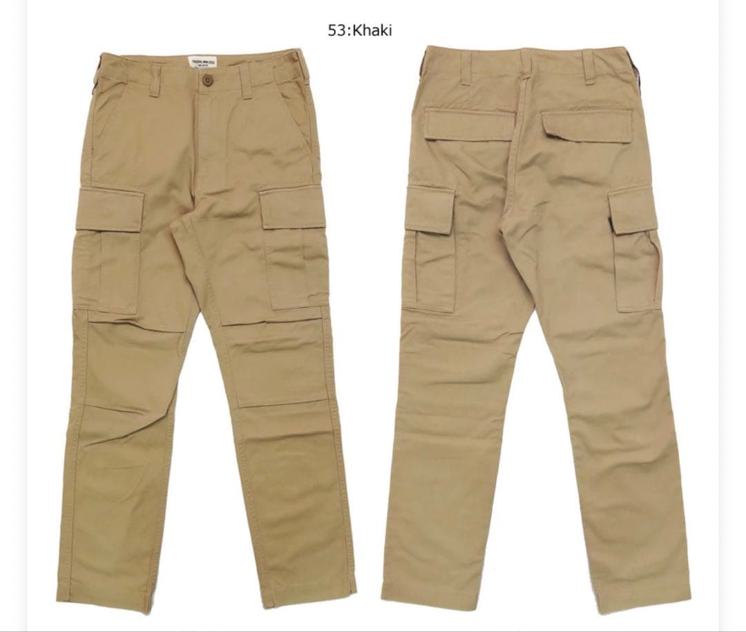 AVIREX ベーシック ミリタリー ファティーグ カーゴパンツ