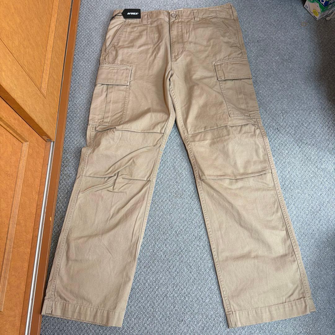 AVIREX ベーシック ミリタリー ファティーグ カーゴパンツ