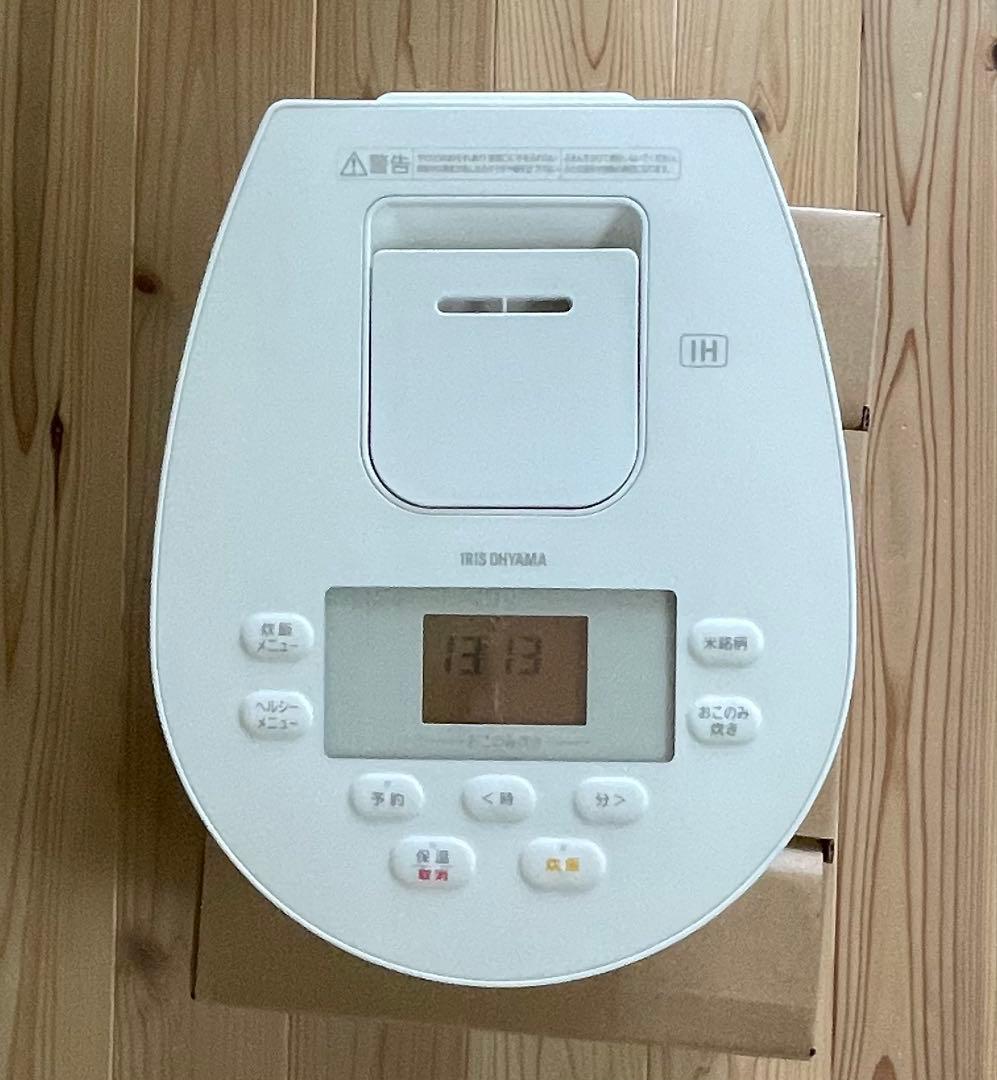 IRIS OHYAMA IH炊飯器３合 RC-IL-M-W ホワイト
