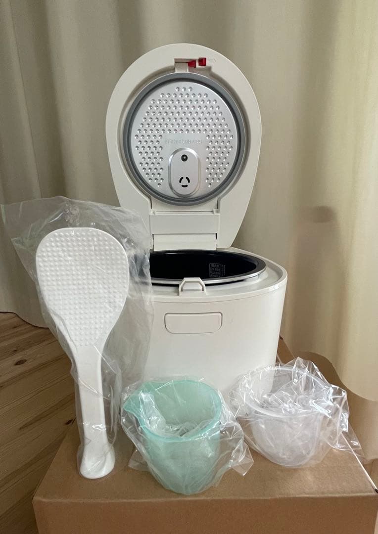 IRIS OHYAMA IH炊飯器３合 RC-IL-M-W ホワイト