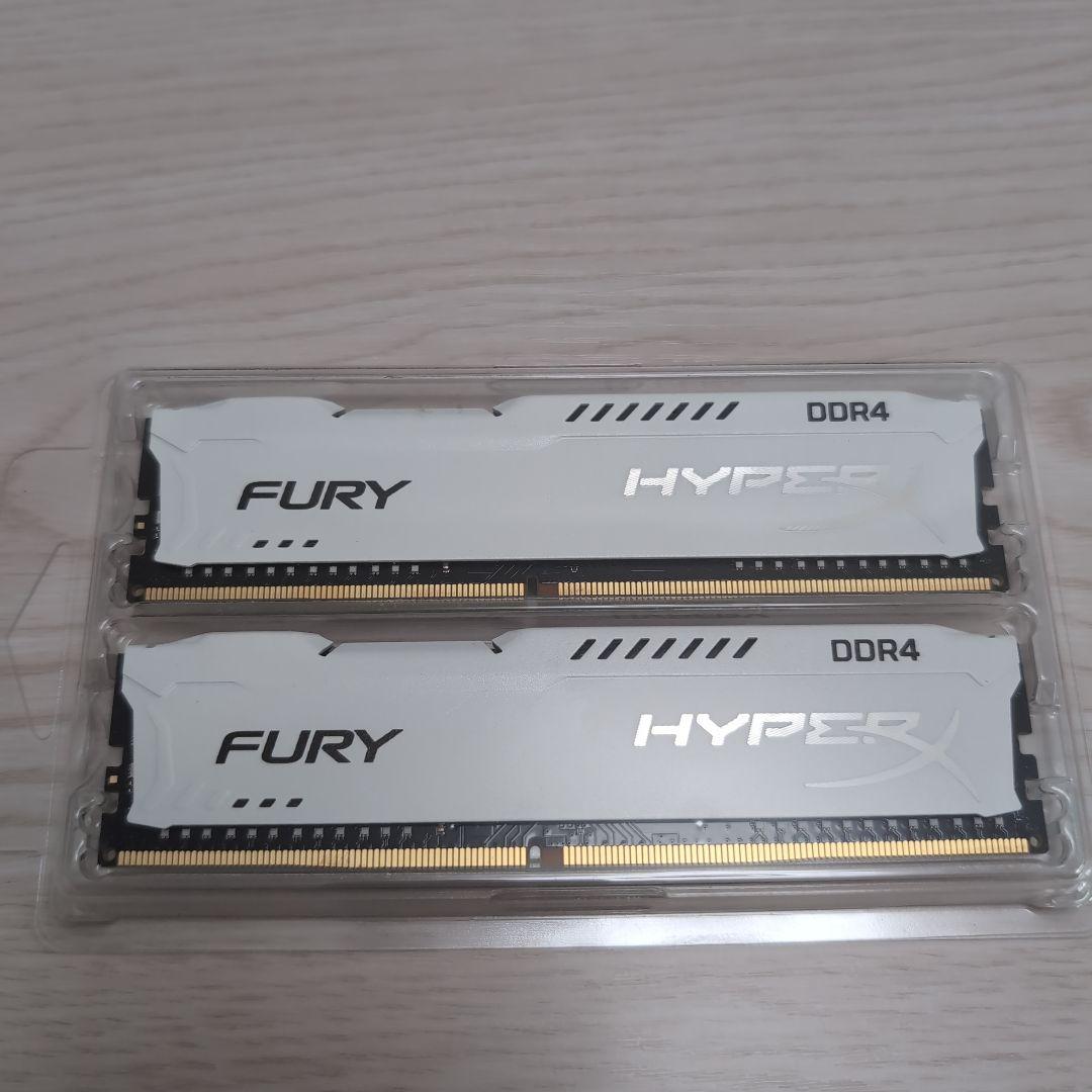 キングストン HyperX FURY DDR4-2666 8GBx2枚