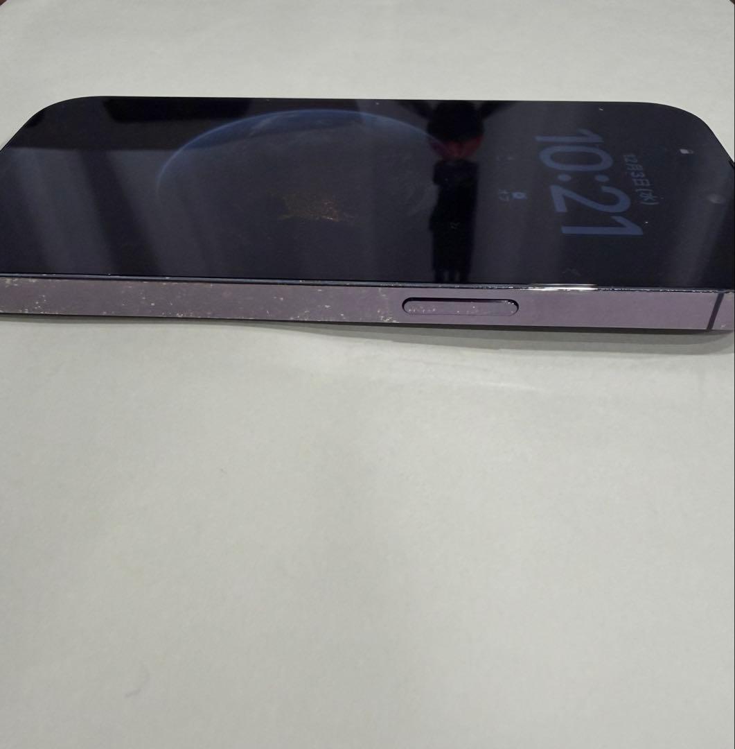 Apple iPhone 14 Pro ディープパープル 256GB ケース付