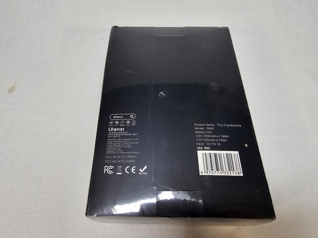 Ulanzi FM01 FILMOG Ace ポータブルフォグマシン R001