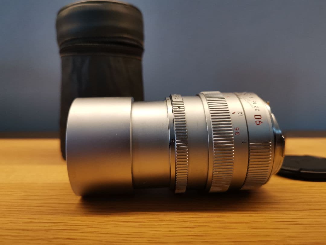 LEICA　Elmarit90mm F2.8 シルバー　エルマリート