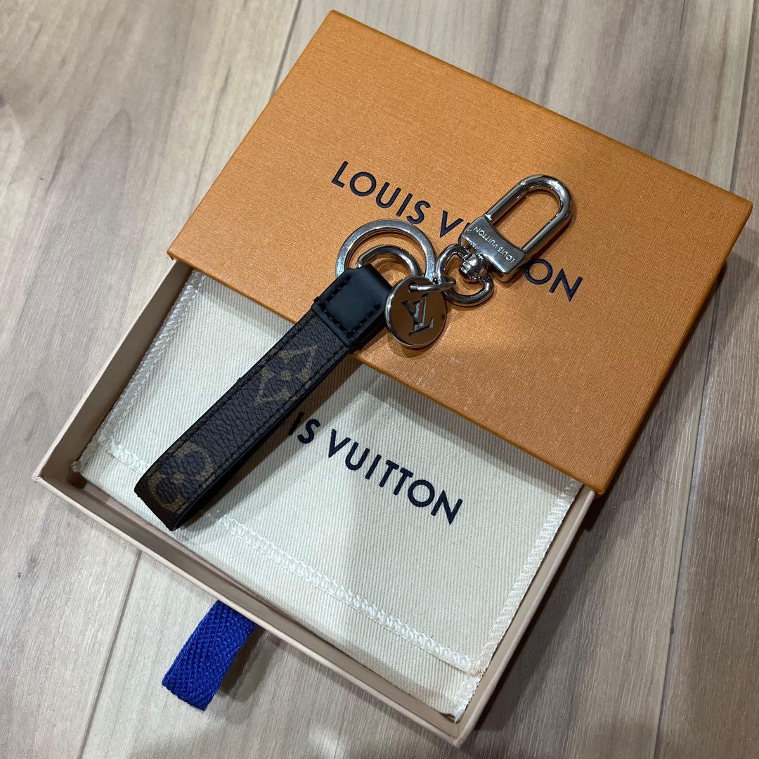 LOUIS VUITTON レザーキーホルダー モノグラム