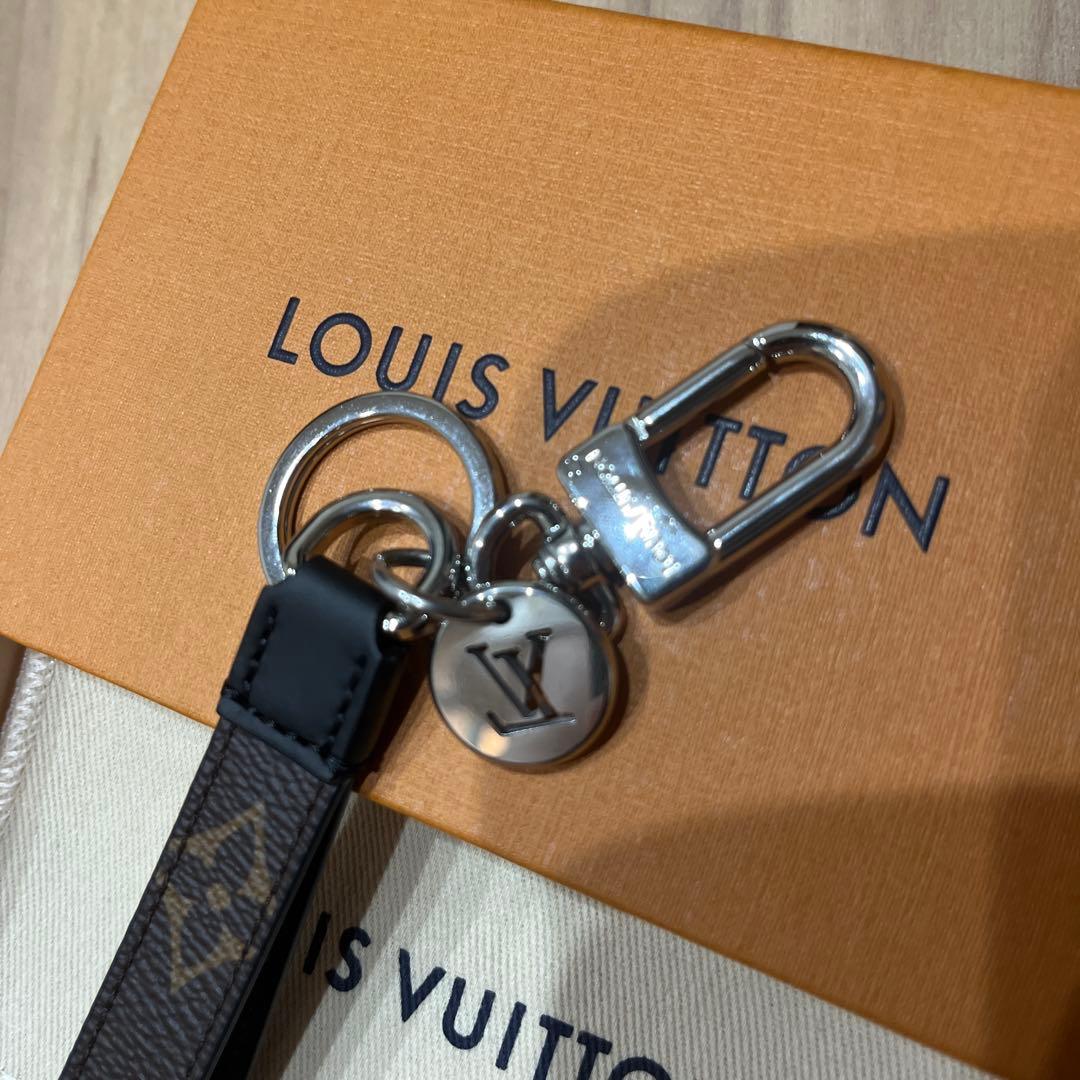 LOUIS VUITTON レザーキーホルダー モノグラム