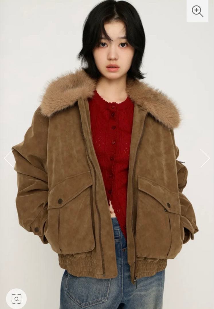 SLY WASHED PUFFER ブルゾン アウター