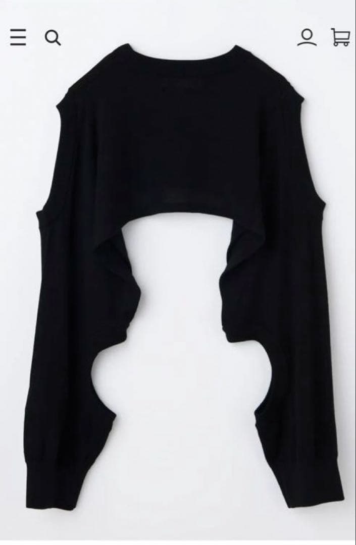 ENFOLD エンフォルド MANY-NECK PARTS ブラック