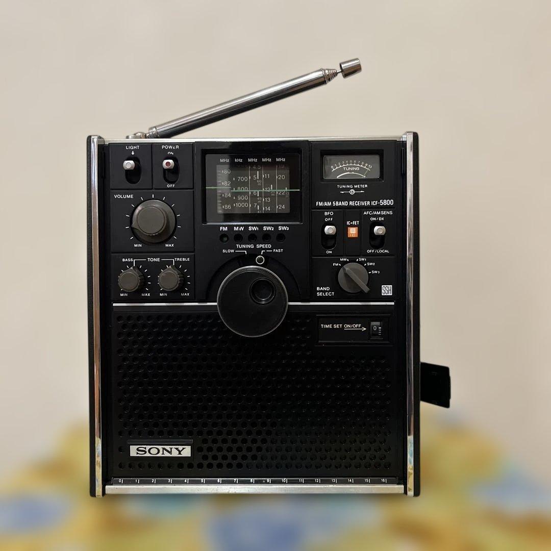 動作美品！●スカイセンサ－　5800 ●昭和のBCL傑作機！