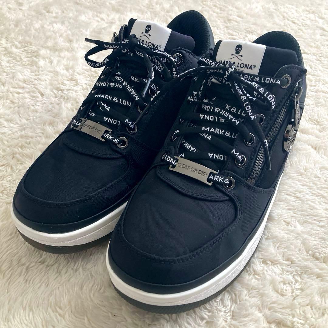 新品！MARK&LONA マークアンドロナ　ゴルフシューズ　ブラック　26.0㌢