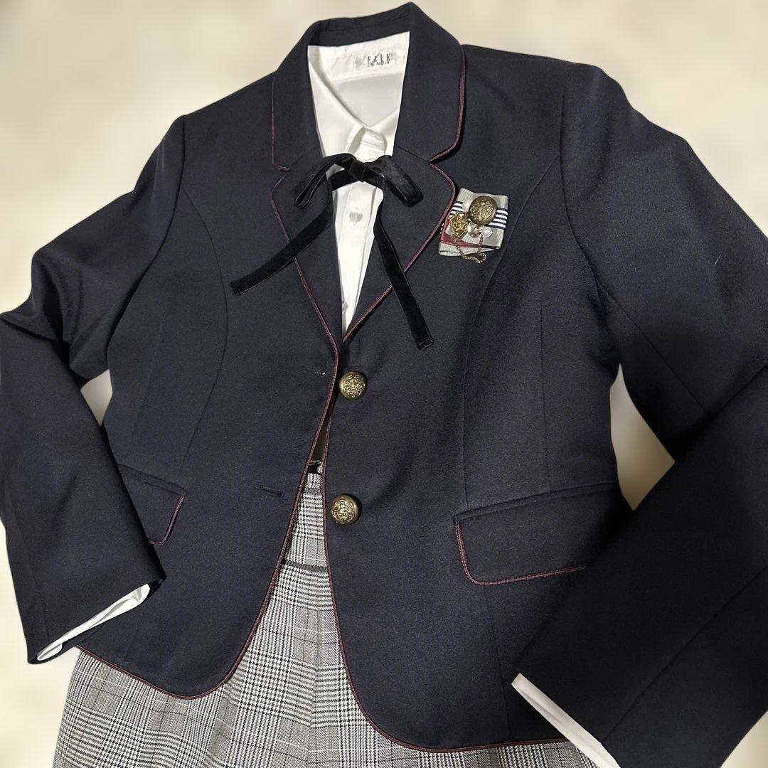 美品✨ELLE EN NOIR 卒業式 ブレザー ワイドパンツ セットアップ