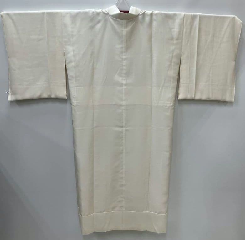 ❪552❫ ✿.* 正絹 絵羽 長襦袢 半衿付✿.*・汕頭刺繍 身幅広め