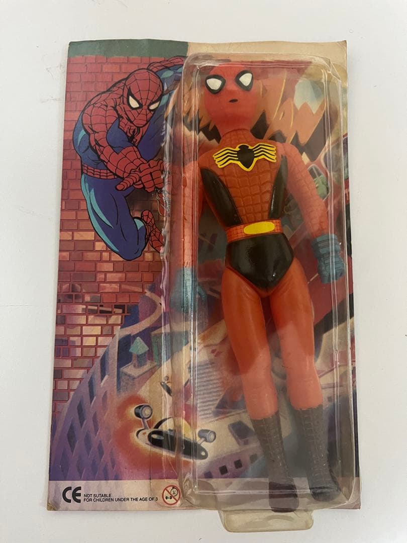 スパイダーマン　ロビン　無版権フィギュア