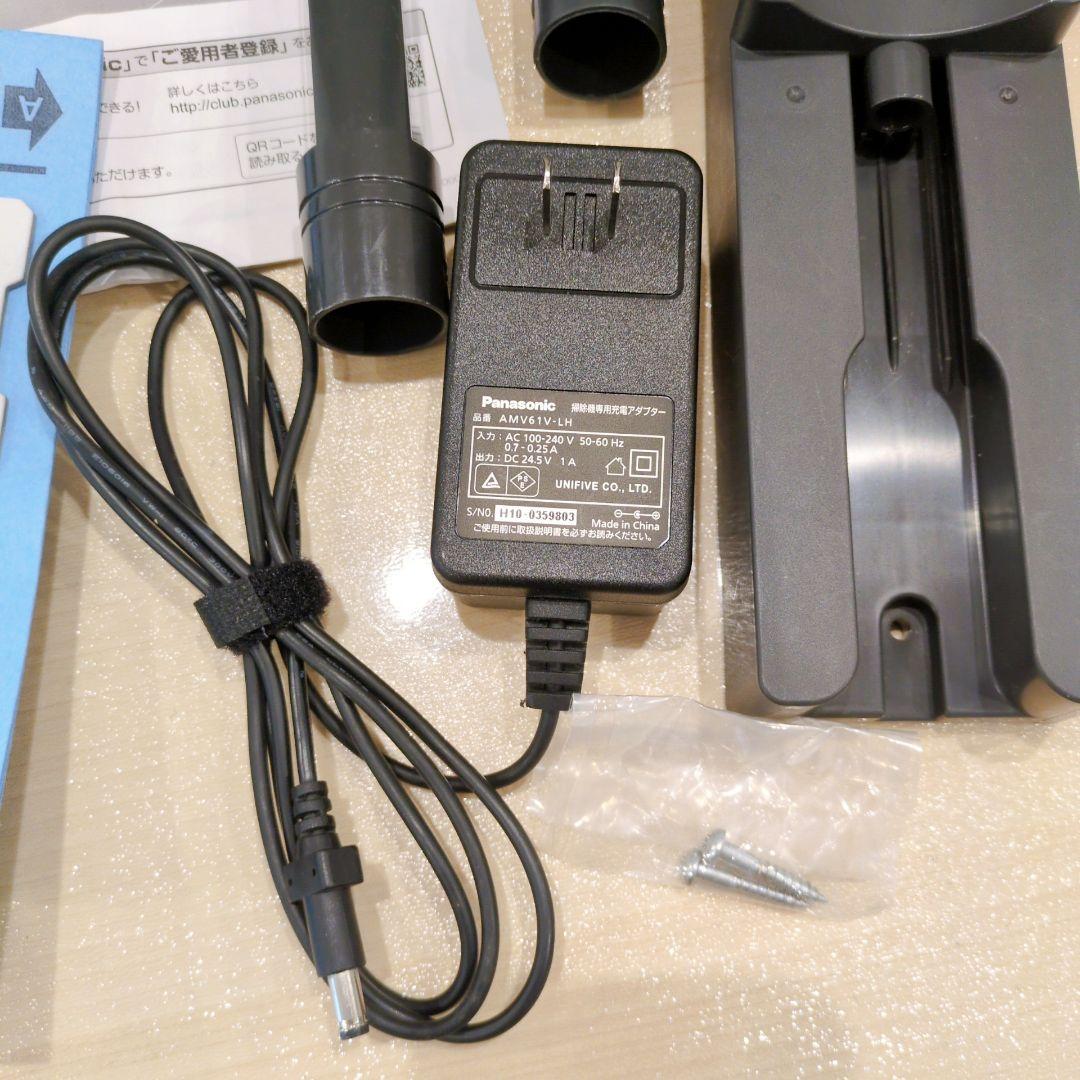 Panasonic 充電式スティッククリーナー 掃除機 紙パック式 付属品あり