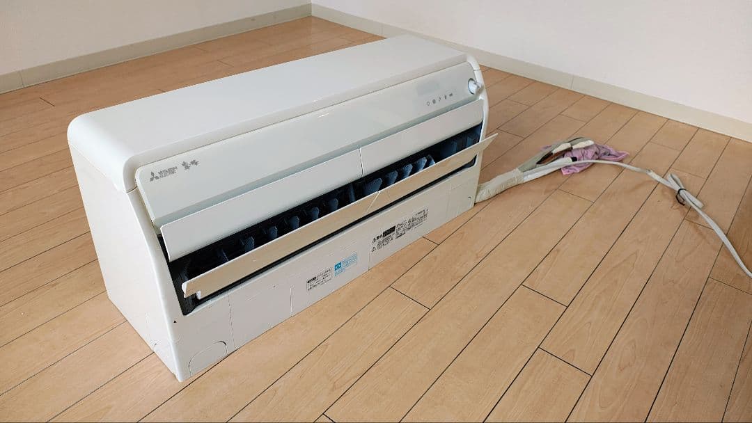 エアコン 本体と室外機セット 霧ヶ峰2017年製 クリーニング済 【送料別】