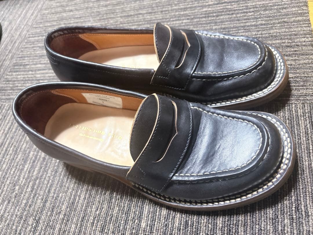 極美品RDT ROOTS LOWFER ホースバット 茶芯 ローリングダブトリオ