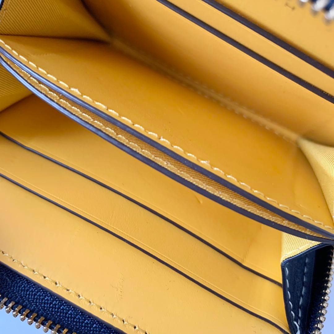 【TORY BURCH】トリーバーチ　ケース　ミニ財布　ネイビー　紺色