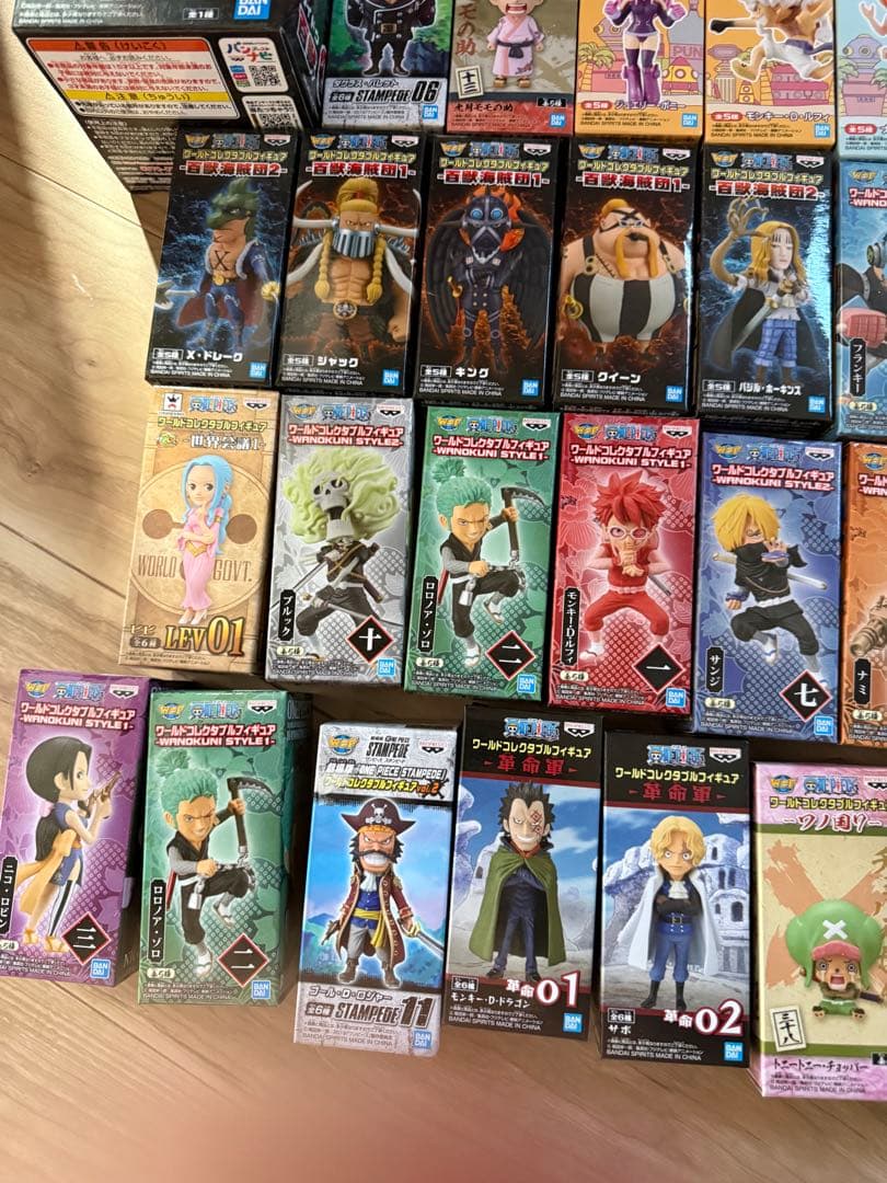 週刊少年ジャンプ ワールドコレクタブルフィギュア ONE PIECE