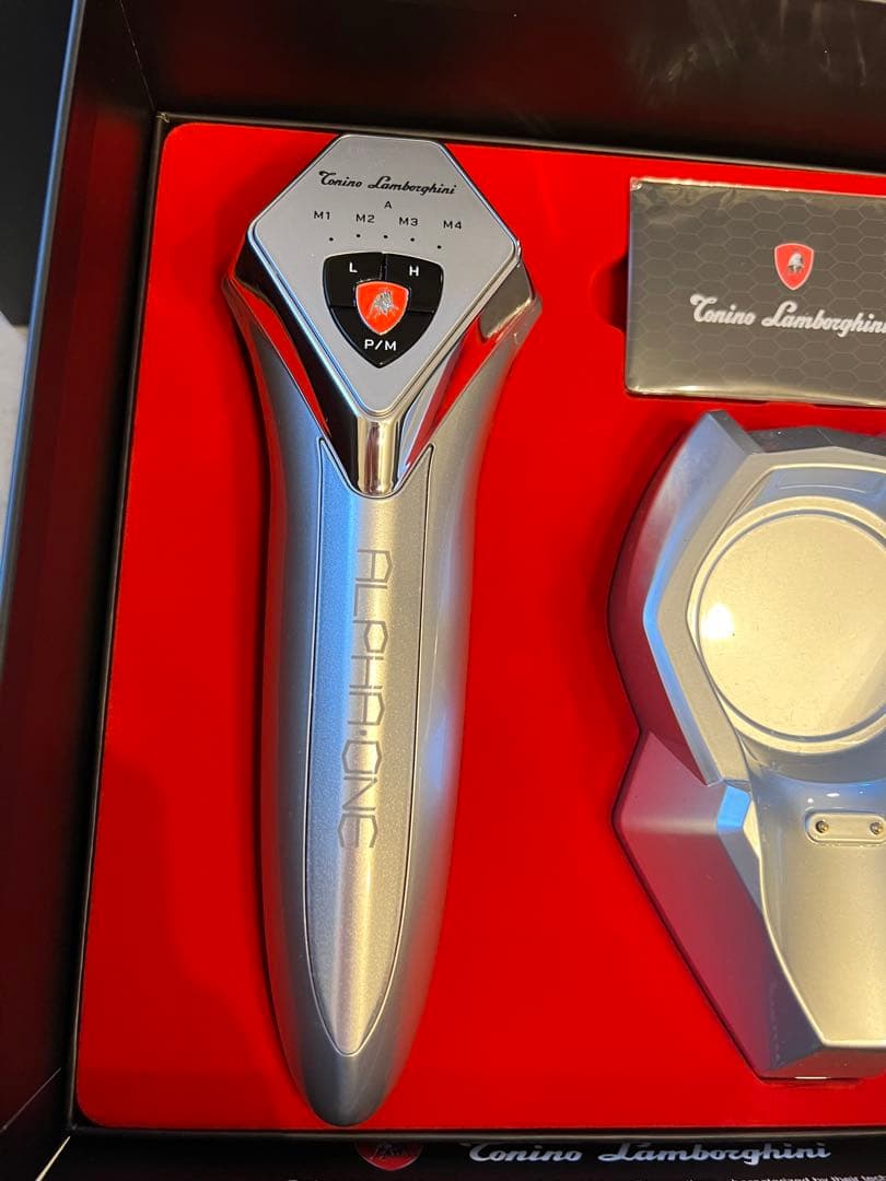 ランボルギーニ美顔器 ALPHA ONE アルファワン　シルバー