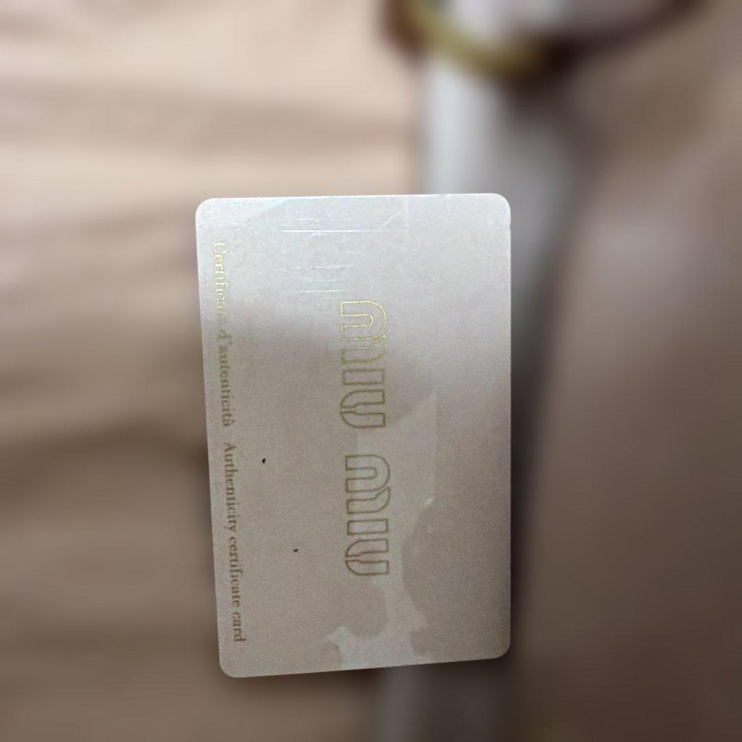 MIU MIU ライトピンク レザー ハンドバッグ