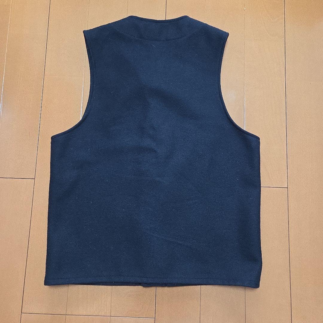 FILSON MACKINAW WOOL VEST 38 ネイビー　USA製